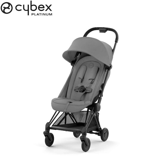 Poussette Coya Matt Black/Mirage Grey  de CYBEX