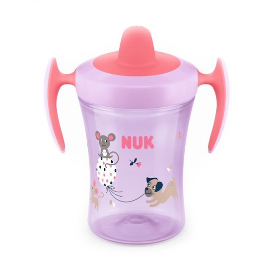 Tasse d'apprentissage 230ml Rose  de Nuk