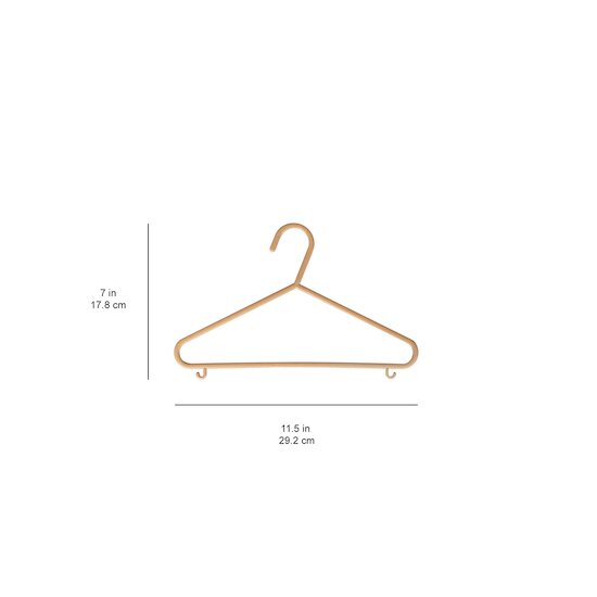 Lot 15 Cintres Brun  de 3 sprouts