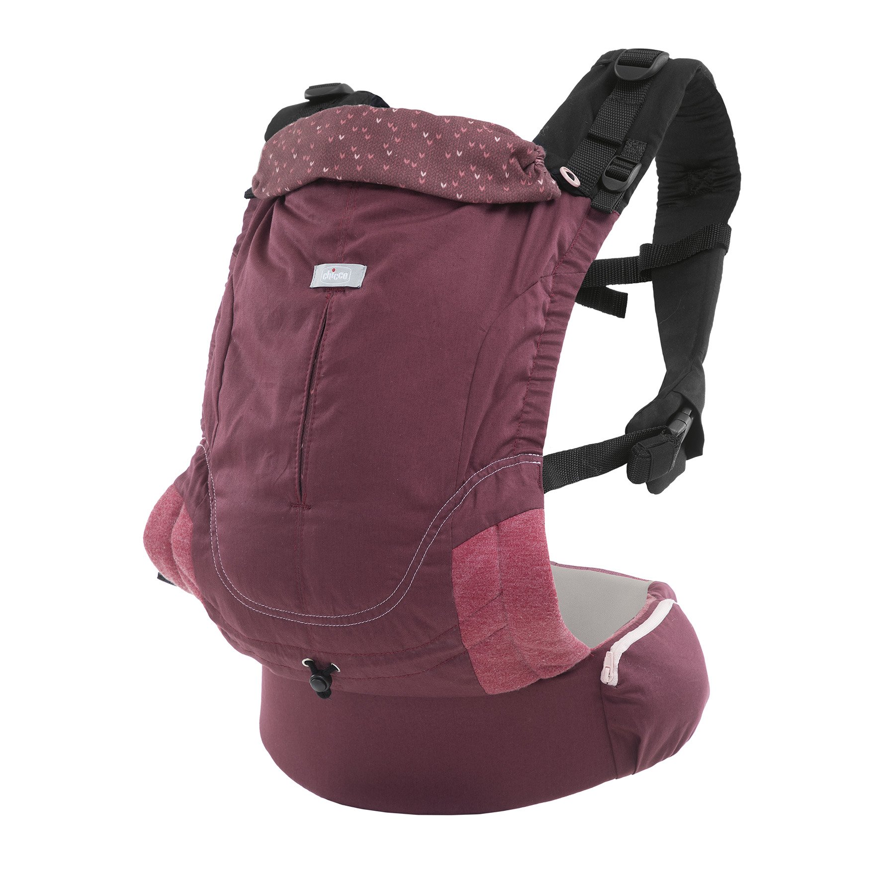 Porte Bebe Myamaki Fit Burgundy Powder De Chicco Porte Bebe Dorsal Aubert Baby 00