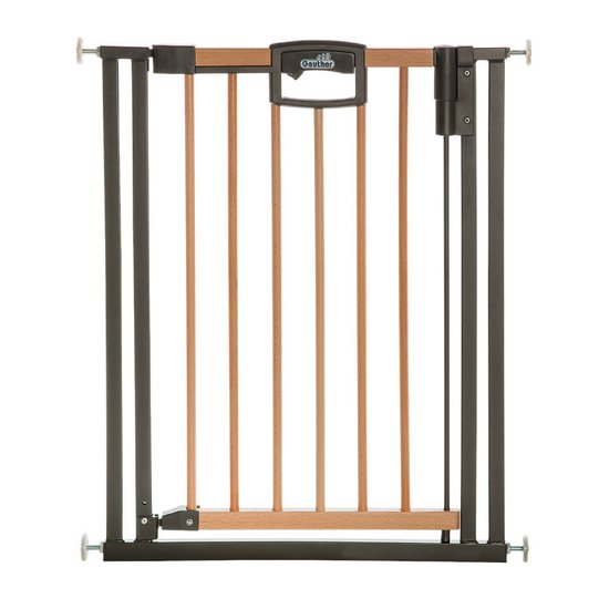 Barrière Easylock+ Bois Metal Bois Metal 68-76 cm de Geuther