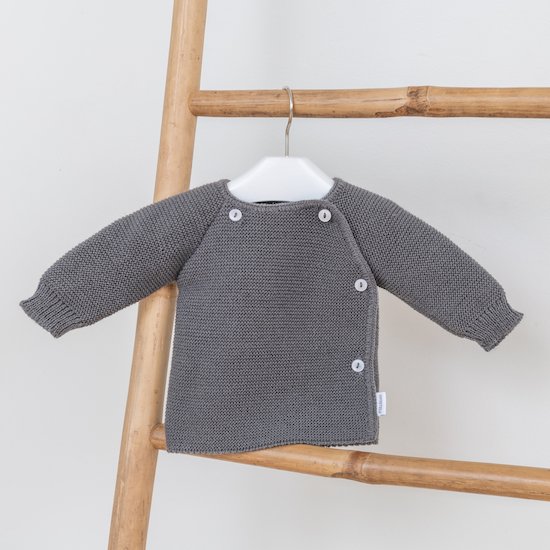 Brassière Collection P'tit Bisou Trousseau Tricot 2019 Boutons réglisse 0-1 mois de P'tit bisou