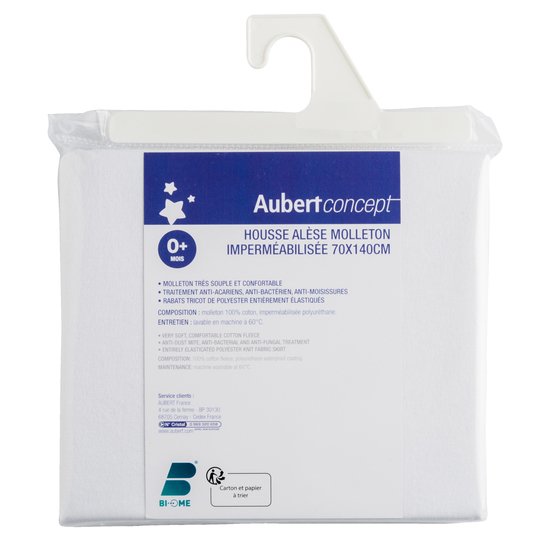 Housse alèse molleton