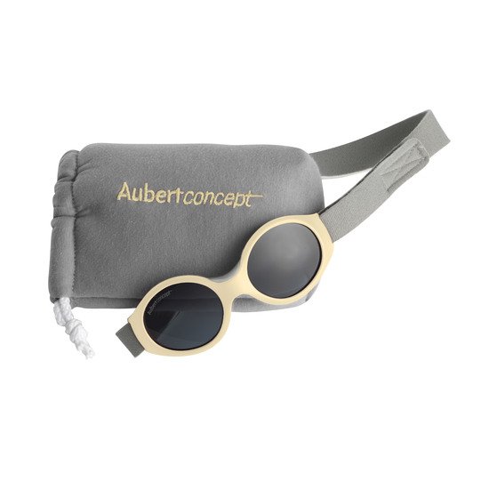 Lunettes de soleil Baby Bandeau Crème S de Aubert concept