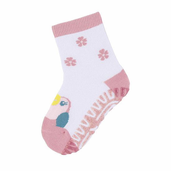 Chaussettes anti-dérapantes Blanc  de Sterntaler