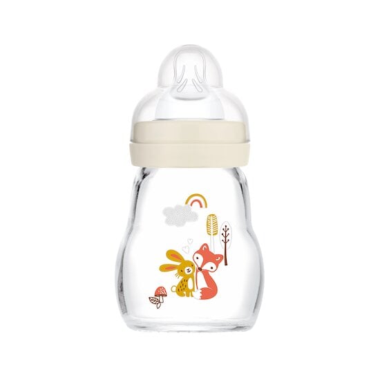 Biberon en verre Blanc 170 ml de Mam