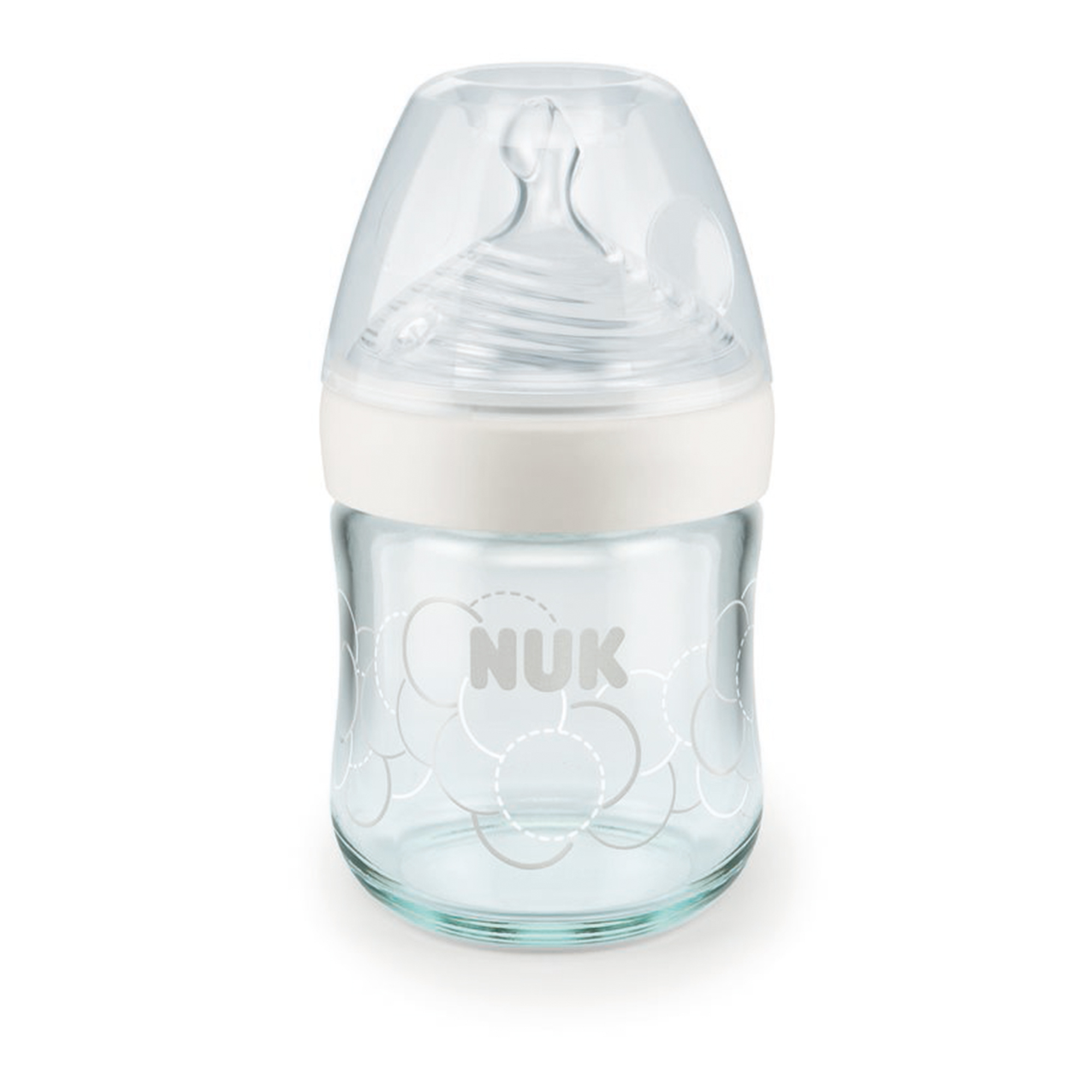 Biberon verre col large 120mL 0-6 mois NUK : le biberon à Prix