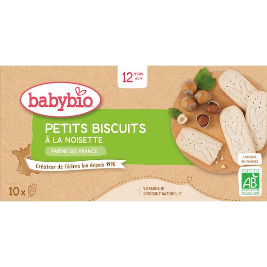 Petits biscuits à la noisette  160 g de Babybio