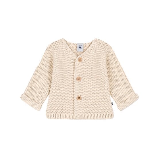 Cardigan en tricot point mousse bébé Avalanche 18 mois de Petit Bateau