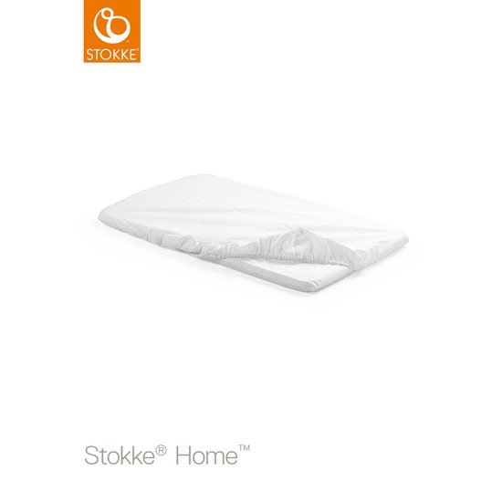 Home drap housse berceau x2 Blanc  de Stokke®