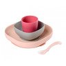 Set vaisselle silicone 4 pièces 
