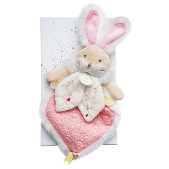 Lapin de Sucre Doudou Rose de Doudou et Compagnie, Doudous : Aubert