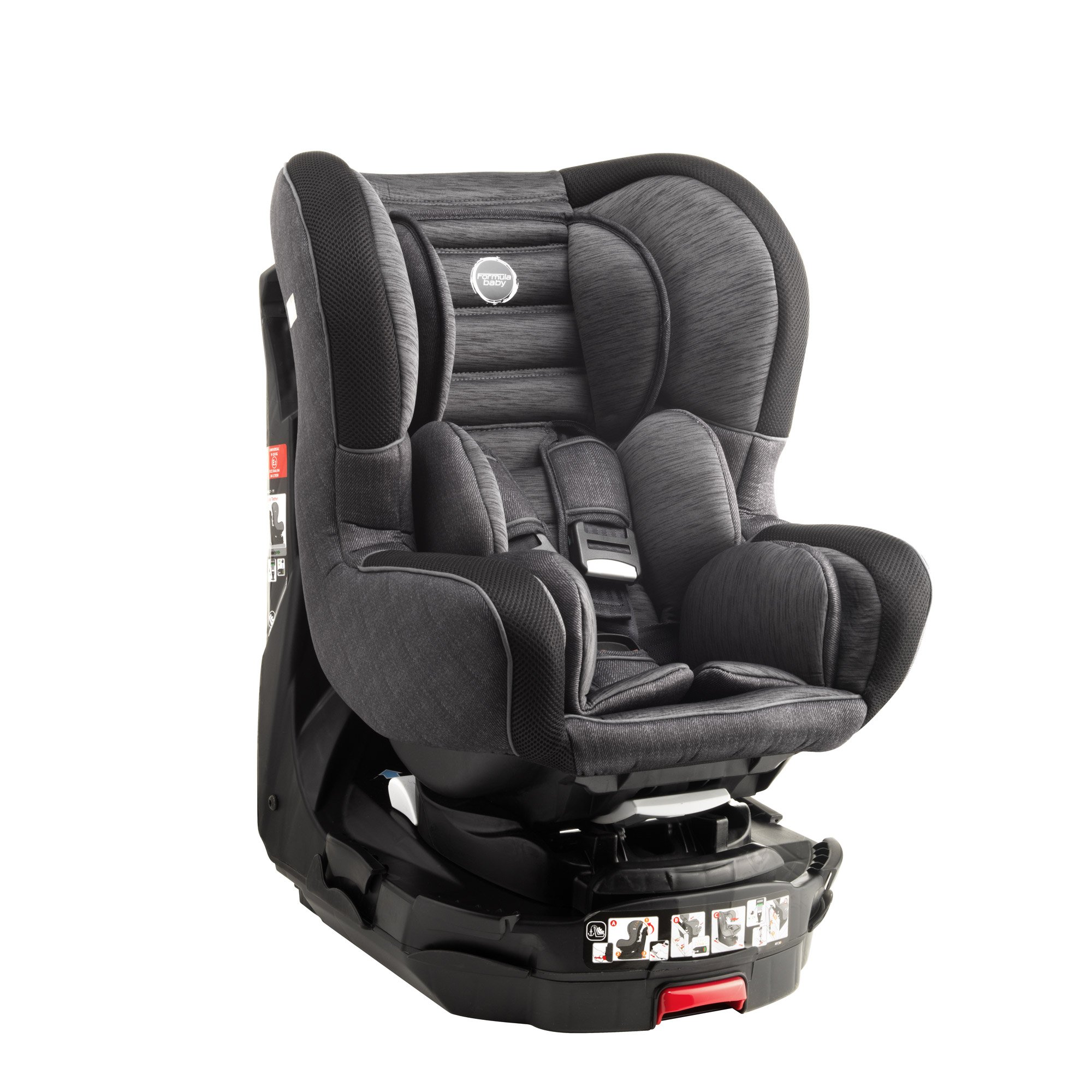 Siège auto isofix pivotant Cruz groupe 0-1-2-3 black – Tout pour l'enfant