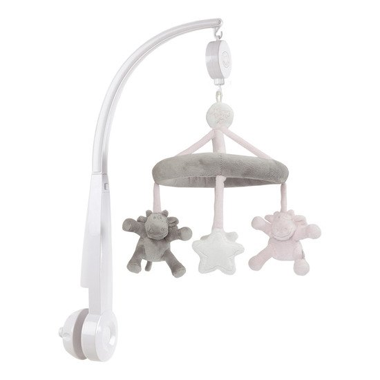 Poudre D Etoiles Mobile Musical Rose Cocon De Noukies Mobiles Aubert