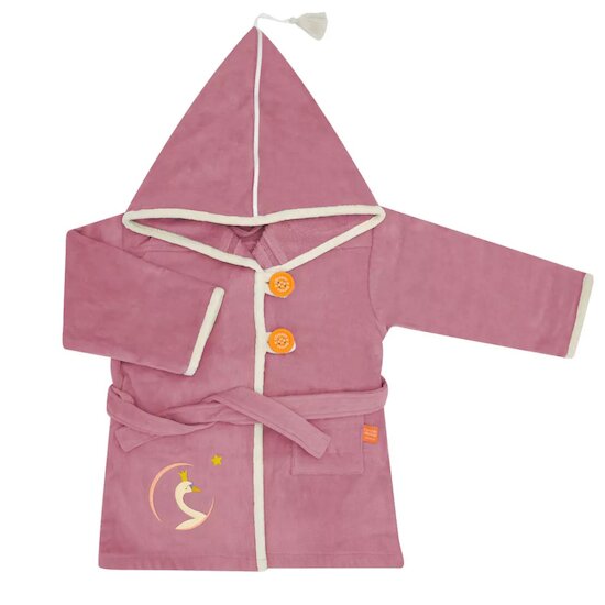 Peignoir Gygne Vieux Rose 2-4 ans de L'Oiseau Bateau