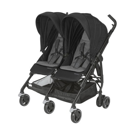 Dana for2 Nomad Black Bebe Confort Poussettes doubles triples Aubert Suisse