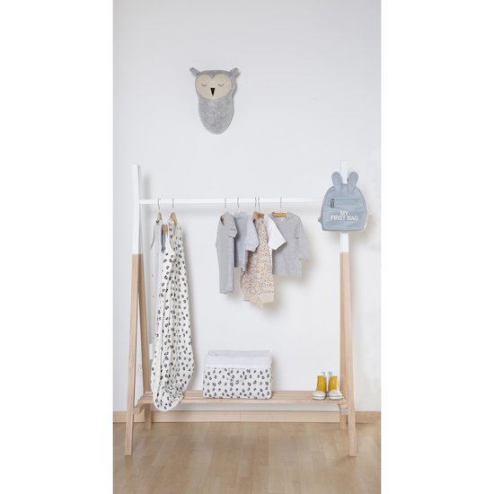 Tipi Porte Manteaux Naturel Blanc De Childhome Ciels De Lit Aubert