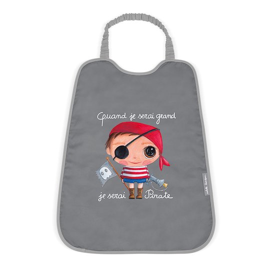 Bavoir à élastique Pirate  de Label Tour