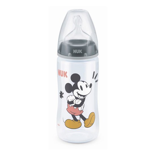 Biberon First Choice+ tétine physio Mickey 300 ml de Nuk