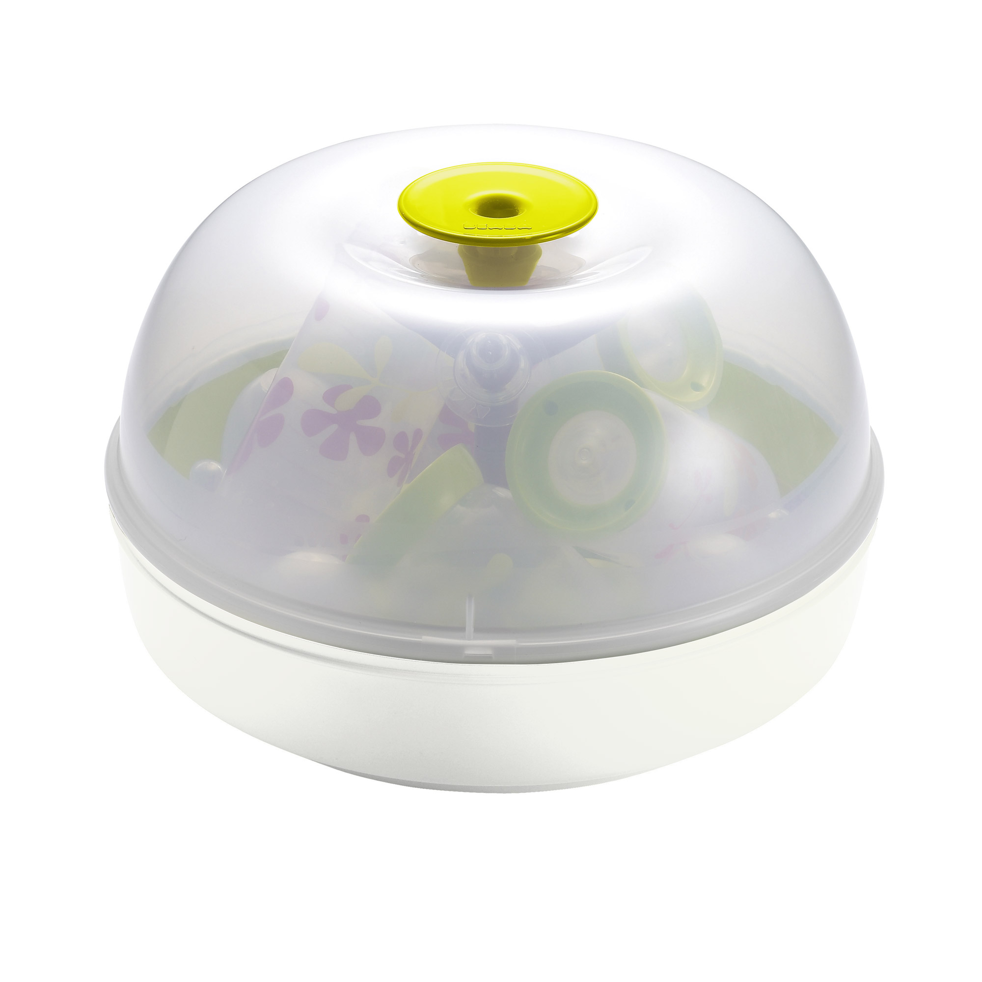 Steril Twin Neon De Beaba Sterilisateurs Micro Ondes Aubert
