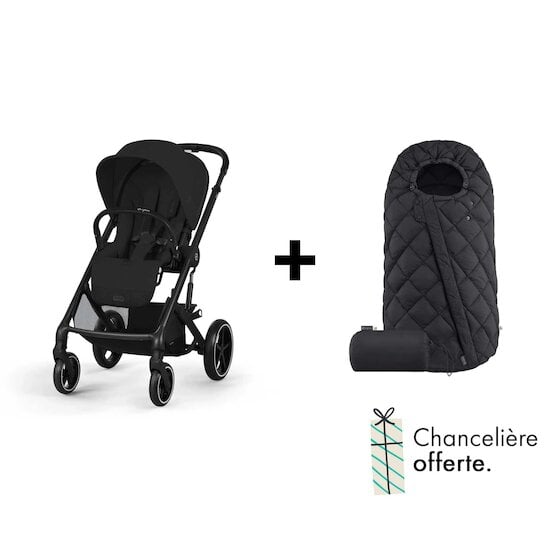 Offre CYBEX : chancelière Snogga offerte pour l'achat de la poussette Balios S !