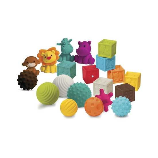 Coffret de bain 17 jouets de Infantino, Jouets de bain : Aubert