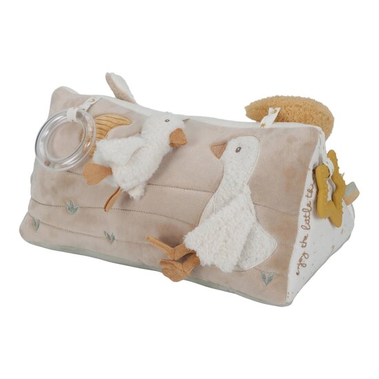 Triangle d'activités pour nouveau-né Newborn Naturals Beige  de Little Dutch