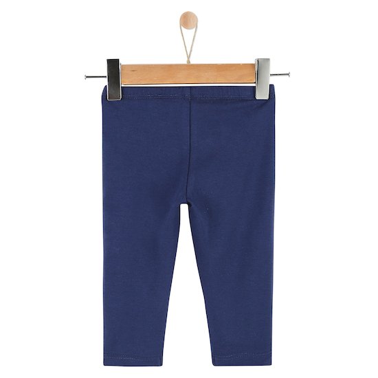 Rose pour le thé legging bleu marine  de Marèse