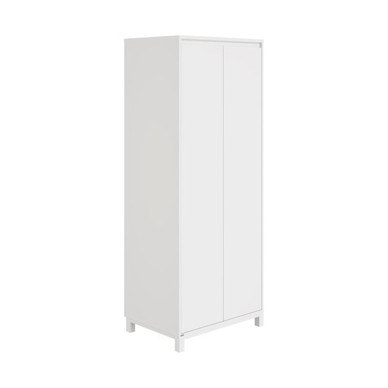 Olli Armoire 2 portes Blanc Craie  de Paidi