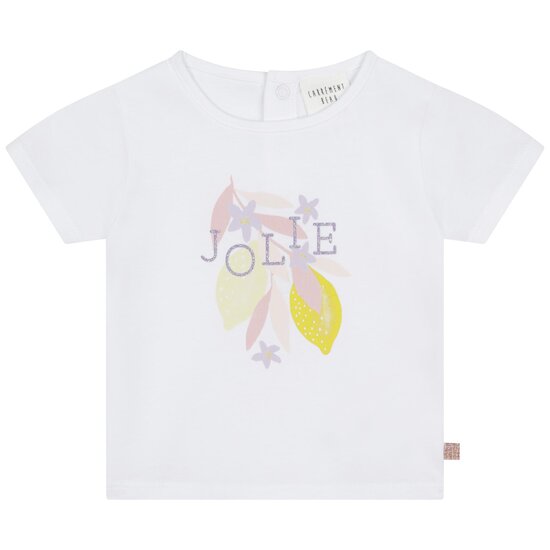 T-shirt manches courtes Blanc  de Carrément Beau