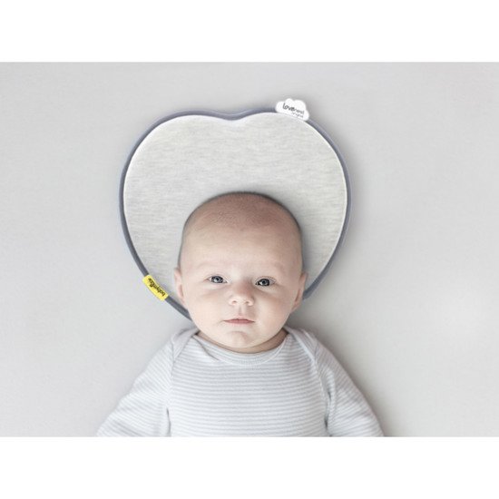 tête plate Bébé Oreiller-Smokey-Gris Babymoov LOVENEST 