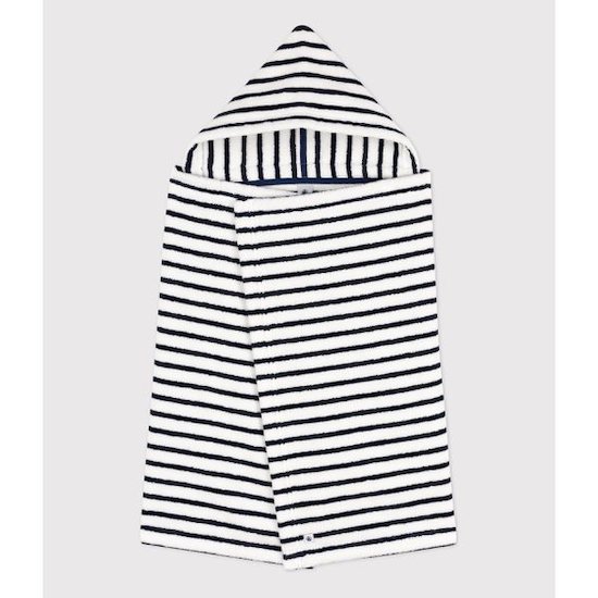 Cape de bain en éponge Lait/Médiéval Taille unique de Petit Bateau