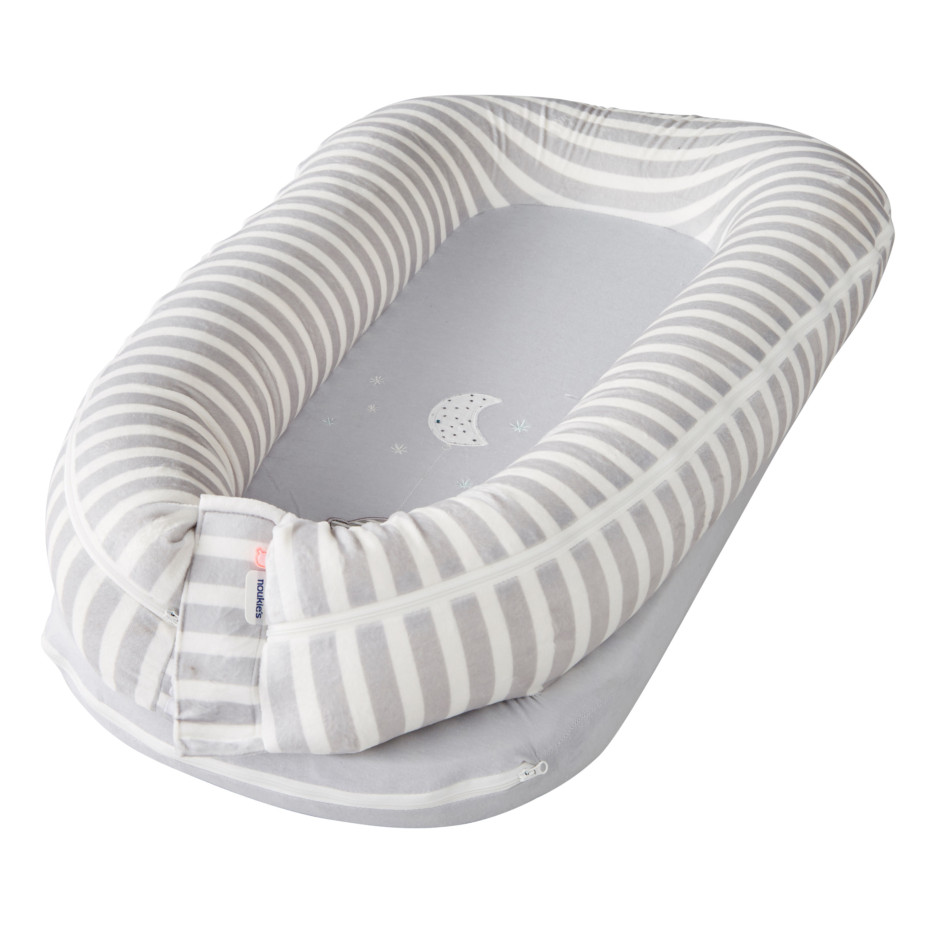 Reducteur De Lit Kokkoony Gris De Noukies Cales Bebe Aubert Reducteur De Lit Kokkoony Gris De Noukies Cales Bebe Aubert