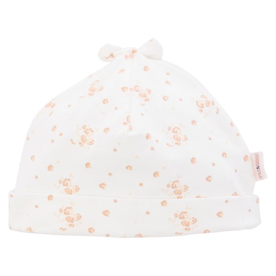 Petit Cocon Bonnet Imprimé Roses  de P'tit bisou