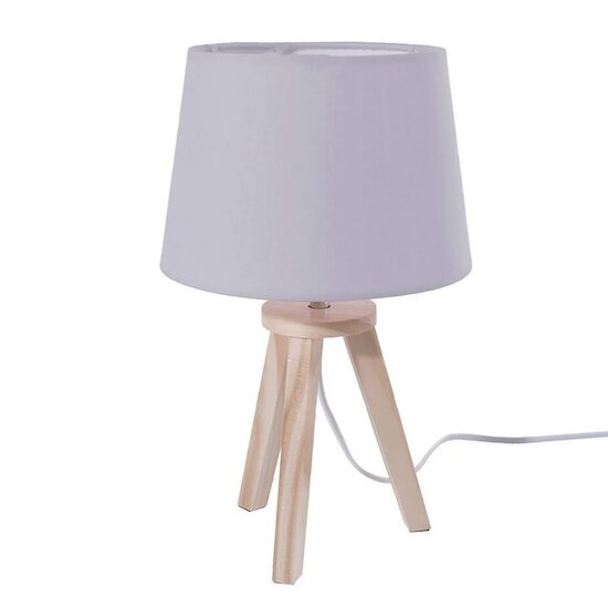 Lampe trépied 31 cm Gris  de Atmosphera