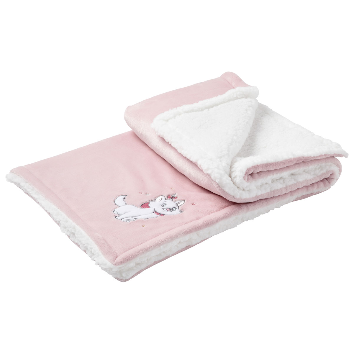 Couverture Bi Matiere Marie Les Aristochats 75 X 100 Cm De Disney Baby Couvertures Aubert