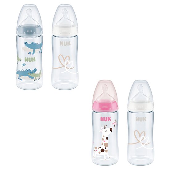 Philips Avent Biberon evolutif Natural 150 ml avec capuchon de protection +  tétine douce débit moyen 4 Mois+