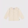 Cardigan à collerette en tricot