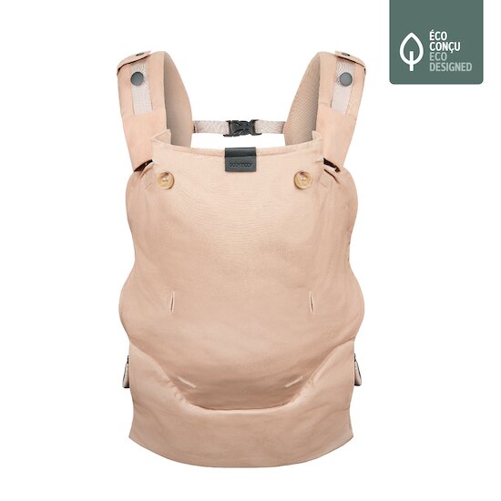 Porte-bébé évolutif Moov & Boost Beige noissette  de Babymoov