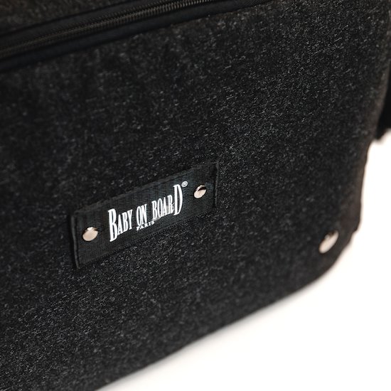 Sac langer Titou Black chin de Baby On Board Sacs langer