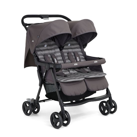 Poussette duo Evalite double Shale + siège auto i-Snug 2 Shale - Made in  Bébé