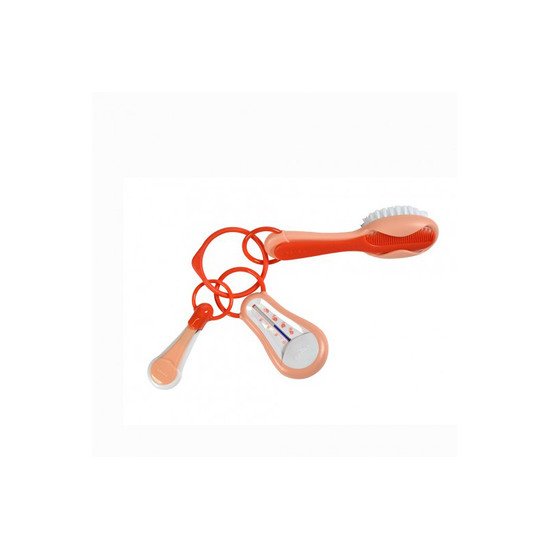 Set anneau accessoires de toilette Corail  de Béaba