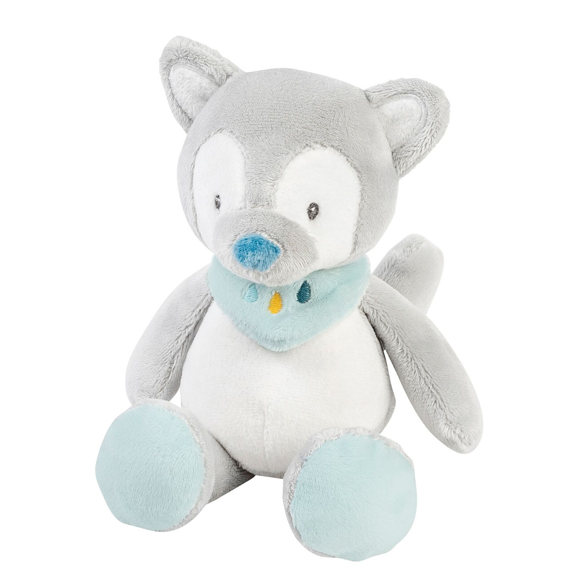 Tim Tiloo Mini Peluche Tiloo Le Loup De Nattou Doudous Aubert