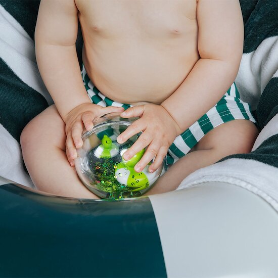 Balle flottante happy bubbles Froggies  de Petit Boum