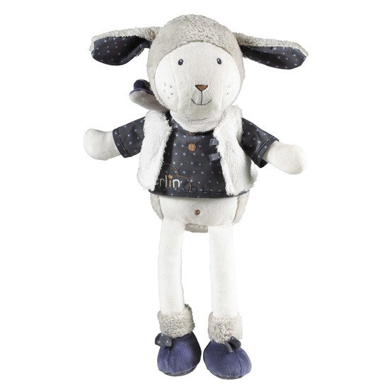 Merlin doudou Bleu Grand modèle de Sauthon Baby's Sweet Home