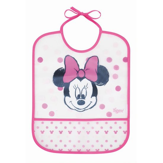 Bavoir EVA imperméable Minnie  de Tigex