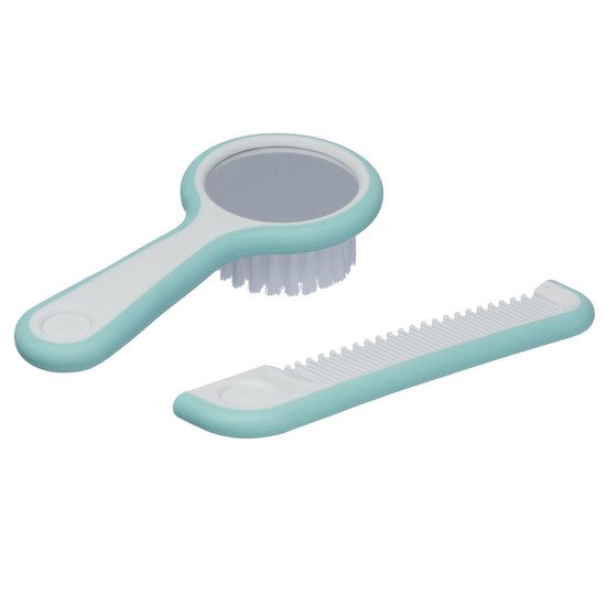 Brosse miroir et peigne