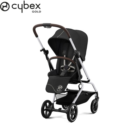 Poussette Eezy S Twist+ 2 Silver/Moon Black  de CYBEX