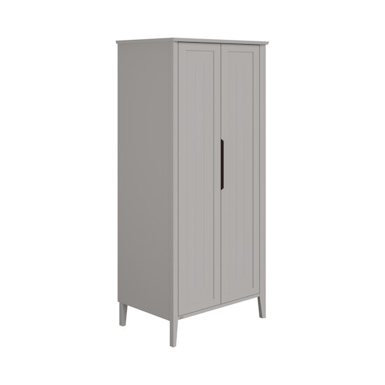 Levke Armoire 2 portes Gris Galet  de Paidi