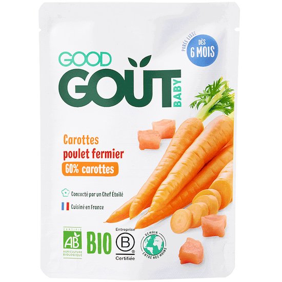 Carottes poulet  190 g de Good Goût